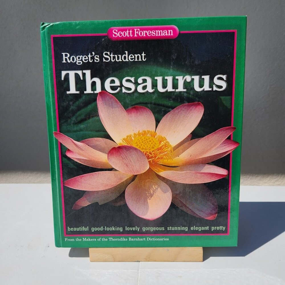 Scott Foresman Roget's Student Thesaurus Dictionary Hardcover School Writing Sup